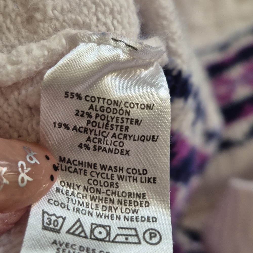 Ann Taylor LOFT Womens Fair Isle Nordic Cabincore Ski Cable Knit SzXXL.($1265) - Picture 13 of 16